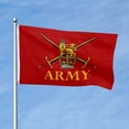 thumbnail image 2 of Aihccy British Army Flag with Brass Grommets Size - 3x5Ft, 2 of 3
