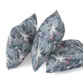 thumbnail image 2 of Plant Illusion Indoor/Outdoor Fabric Pillow in Gray Purple Indigo 26x26, 2 of 7