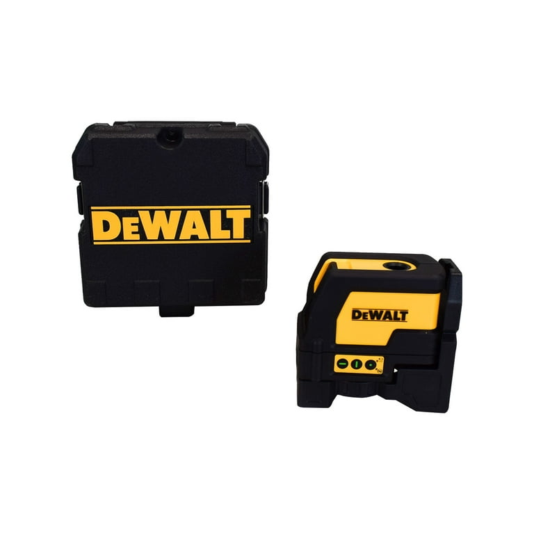 DeWalt DW0822CG 100 Foot Cross Line and Spot Green Laser Level