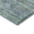 thumbnail image 3 of Addison Rugs Mayfield Premium Machine Washable Transitional Stripes Teal Rectangle Rug, 10' x 14', 3 of 6