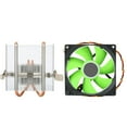 thumbnail image 1 of Accesorio para computadora de escritorio con ventilador de CPU, 2 tubos de latón para AMD 775/1155/1366 (verde), 1 of 13