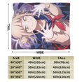 thumbnail image 3 of My Hero Academia Himiko Toga Bed Blanket Air Conditioner Quilt Ultra Soft Flannel Blanket All Season Fuzzy Blanket Reversible Fluffy Plush Blanket 50"X40", 3 of 8