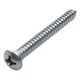 thumbnail image 3 of blíster de 50 tornillos para metal 2 pulgadas plata 0.007 kg, 3 of 4