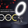thumbnail image 1 of braveheart 20CM Ring Fill Light For Mobile Phone Computer Live Broadcast Video Adjustable  Beauty Selfie Ring Light Fill Light, 1 of 6