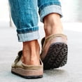 thumbnail image 4 of Women Autumn Flat Slippers Comfortable Soft Sole Closed Toe Slippers Casual Loafers Sandals Shoes, 4 of 5