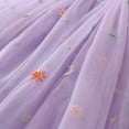 thumbnail image 7 of CAICJ98 Toddler Baby Girl Tutu Dress Sleeveless Floral Print Tulle Dress for Girls Princess Dresses Purple,18-24 Months, 7 of 7