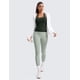 thumbnail image 4 of Camiseta CRZ YOGA Butterluxe sin copas para yoga verde S, 4 of 5