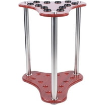 DNYSYSJ Billiards Cue Rack, Billiard Stick Rack Stand Floor Stand Wooden Pool Stick Holder Cue Stick Organizers, Billiard Table (type 2)
