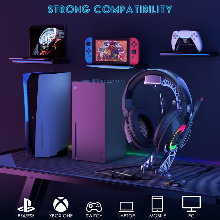 Cshidworld Gaming Headset, 7.1 Surround with Noise Cancelling photo 2