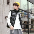 thumbnail image 2 of Upioiwer Winter Coats For Boys Boys' Down Jackets & Coats Jacket Boys Child Kids Toddler Baby Boys Girls Sleeveless Letter Winter Coats Hooded Jacket Vest Outer Outwear Outfits Clothes Hooded Winter C, 2 of 6
