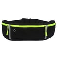 thumbnail image 2 of Riñonera deportiva multifuncional para exteriores, para correr, para teléfono móvil, para hombre y mujer, impermeable, invisible, con tres bolsillos, de licra, ultrafina, 2 of 3