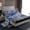 Blue, variant on Castle Fairy Teens Red Rose Twin Sheet Sets,Romantic Flower Bedding