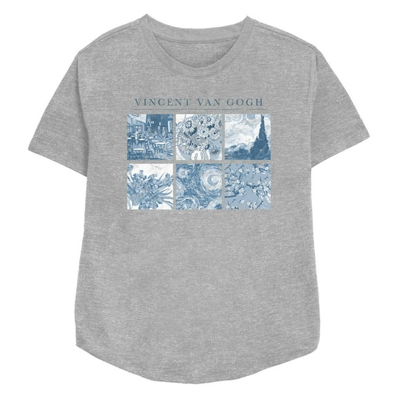 Women's Lost Gods Vincent Paintings Graphic T-Shirt