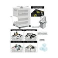 thumbnail image 5 of Studio Designs Kubx Pro Mobile Storage Cart - Black, 5 of 7