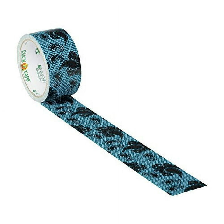 Patterned Duck Tape 1.88X10yd-Blue Lace 