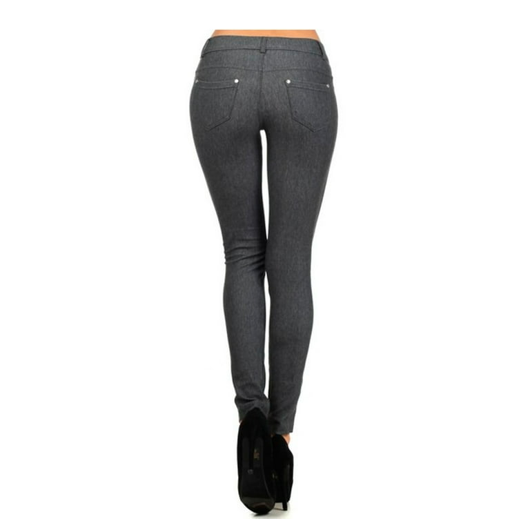 Womens Black Jeggings