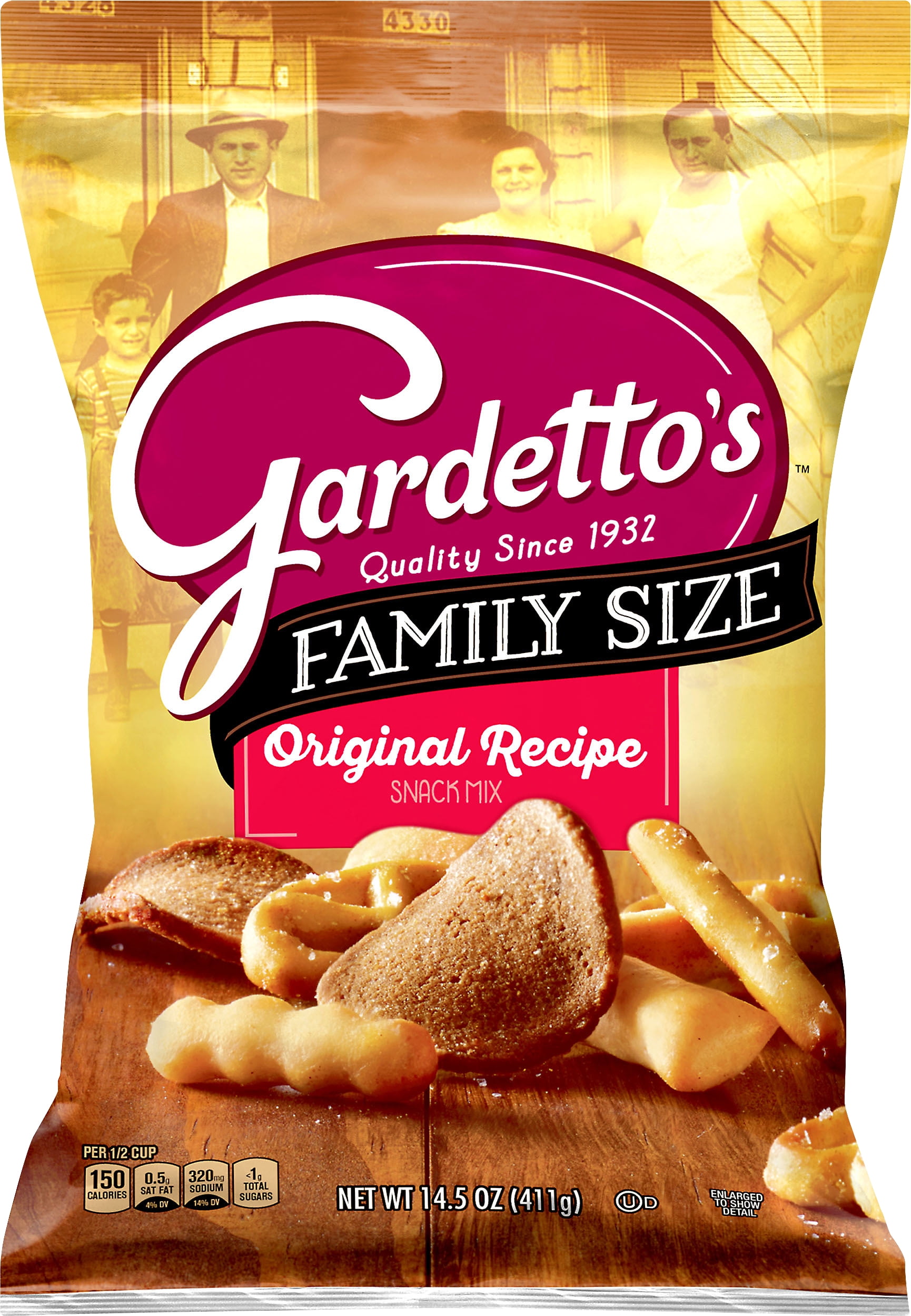 Gardettos Original Recipe Snack Mix, 14.5 oz