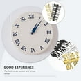 thumbnail image 6 of 12 Pcs Roman Numeral Dial Replacement Clock Number Clocks Watch Numbers Minute Supplies Kit, 6 of 6