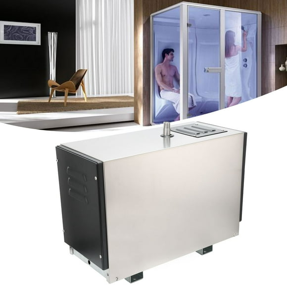 Automatic Bath Generator, Durable and Strong Timed Steam Generator Save Electricity and Time Automatic Descaling Anti-Rupture for Steam Room for Home
