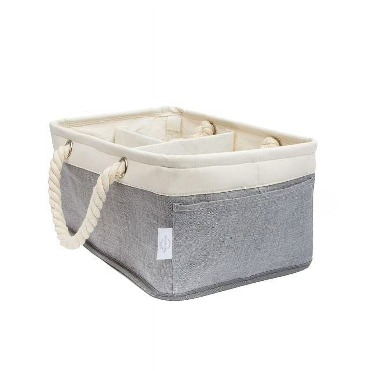 Canvas Caddy with rope handles