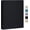 Black, variant on 1 Inch Linen 3 Ring Binder for 8.5" x 11" Paper, Professional Document Organizer with 2 Interior Pockets for Office & Home