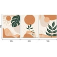 thumbnail image 3 of HOMEOART 3 Piece Boho Wall Art Prints Mid Century Modern Home Decor Paintings Abstract Geometric Wall Art Framed Ready to Hang (Sage Green), 3 of 11