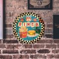 thumbnail image 3 of Pintura hierro redonda placa Metal ruta 66 carteles pared (6228-18), 3 of 9