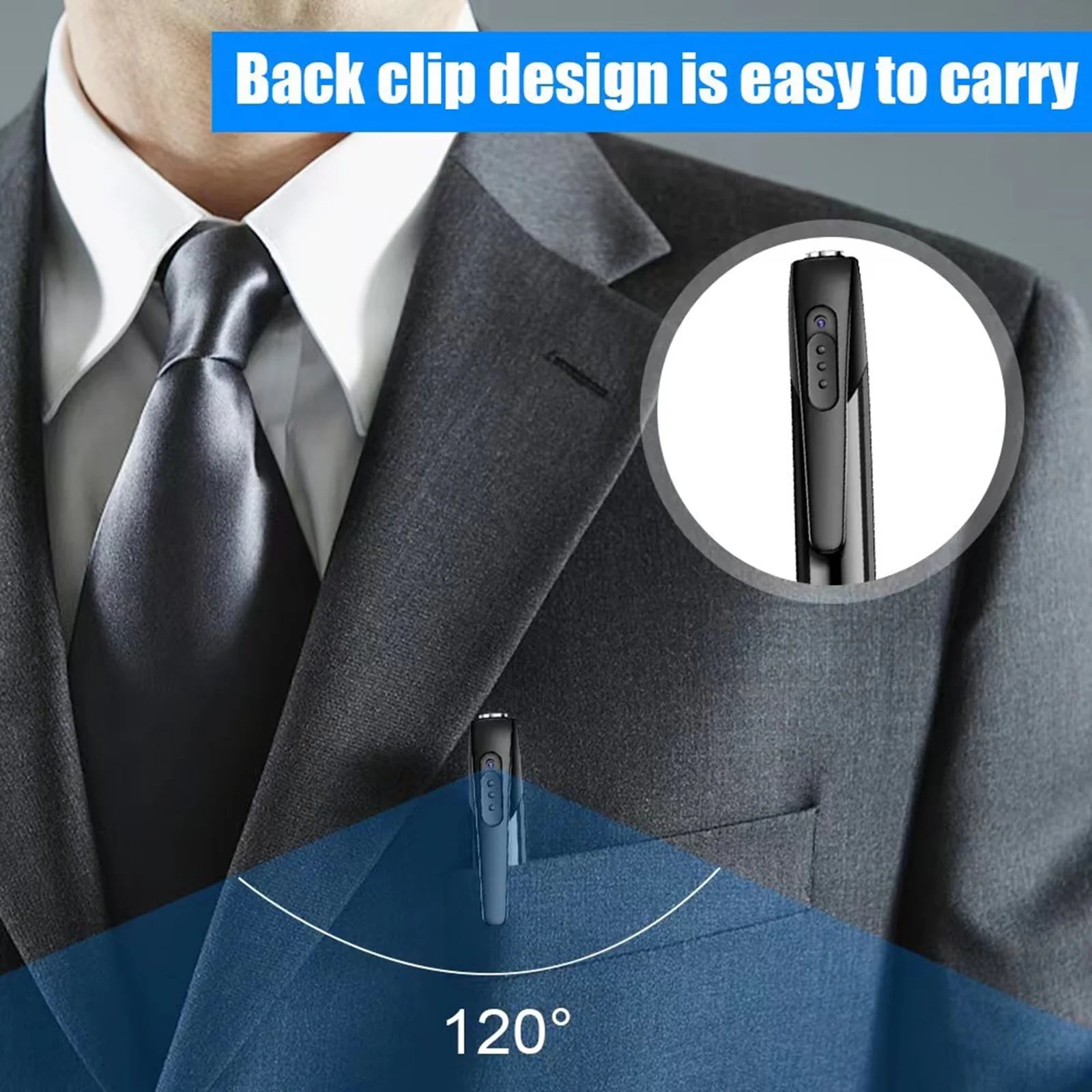 Mini Camera 1080P Full HD Video Recorder, USB Charging, Security Camera