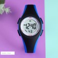 thumbnail image 4 of Montre Numérique pour Enfants Cadran Rond Style Sportif Montre-Bracelet Numérique Étanche avec Affichage LCD, 4 of 8