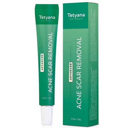 Tetyana naturals Scar Gel, Acne Scar Removal for Face & Body Old & New Scars from Cuts Stretch Marks, C-Sections & Surgeries With Natural Herbal Extracts Formula