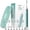 Green, variant on AquaSonic Black Series Electric Toothbrush - Rechargeable, 4 Modes, Travel Case, 8 Brush Heads
