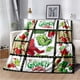 thumbnail image 2 of Manta de franela rectangular, manta de Navidad, manta usable de franela, manta de tiro única para sofá cama, regalos de navidad, 2 of 4
