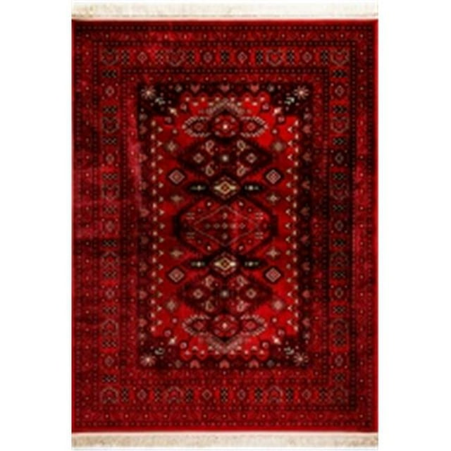 Dynamic Rugs CR2416223336 Couronne Tapis & 44; Rouge - 2 x 3,5 Po.