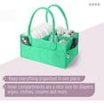 thumbnail image 4 of Mr. Pen- Baby Diaper Caddy Organizer, Green, Baby Organizer, Car Diaper Caddy, Baby Caddy Organizer, Portable Diaper Caddy, 4 of 7