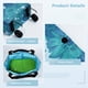 thumbnail image 3 of Bolsa para carrito de compras, reutilizable, portátil, plegable, con ruedas, extragrande, para viajes, compras, camping, 18 l, 3 of 6