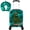 2PCS boys green dinosaur luggage set, variant on Sweet Purple Love Kids Rolling Suitcase 2PC Set: Airline-Approved Carry On Girls Luggage with 360° Spinner Wheels, Includes Neck Pillow