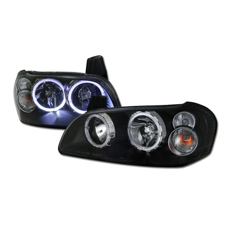 Rl Concepts Jdm Blk Crystal Drl Halo Head Lights Lamp Signal Ks For Rl Concepts Jdm Blk Crystal Drl Halo Head Lights Lamp Signal Ks For 2000 2001 Nissan Maxima
