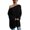 Black, variant on Vedolay Womens Sweater Womens 2023 Fall Winter Sweater Long Sleeve Crew Neck Comfy Loose Pullover Tops,Beige XL