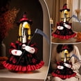 thumbnail image 4 of SHENGXINY Halloween Porch Goose Outfit Gothic Dress with Scythe Prop Goose Clothes for Yard Garden Fron Spooky Holiday Decor, 4 of 7