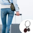 thumbnail image 3 of 1Pc Coffee Bean Design Keychain Festive Gift Keychain Bag Pendant Gift Key Ring, 3 of 9