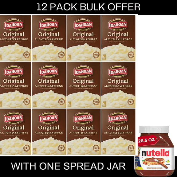 Idahoan 13.75 oz Original Mashed Potatoes, 13.75 oz