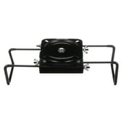 Attwood 15700-3 Seat Mount, Clamp-On With Swivel, Adjusts from 7  inches to 18 inches, Black, Powder-Coated Aluminum