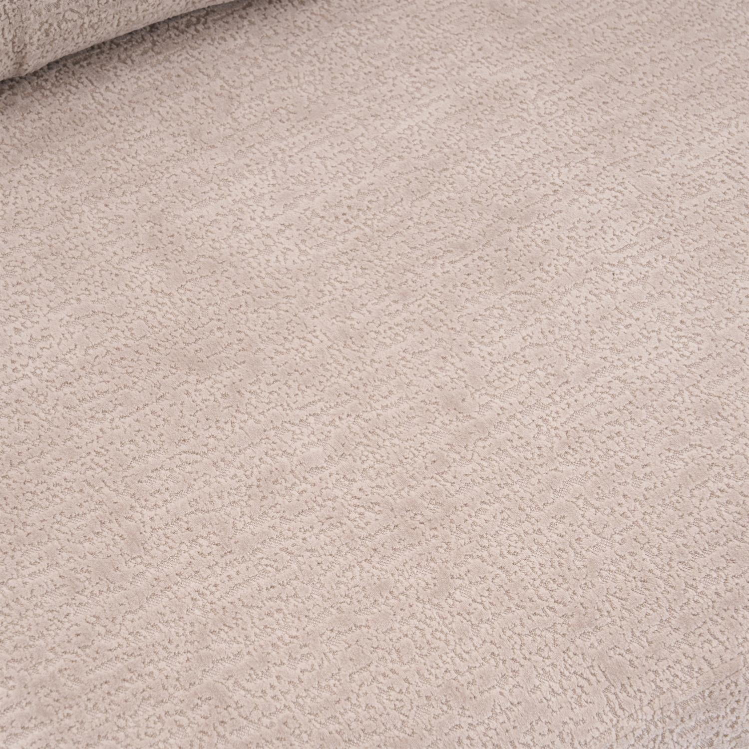 Demi Bonn 65" Compact Curved Loveseat Sofa with Chenille Fabric, Full Compression Sponge for Small Spaces, Supports up to 300 lbs, No Assembly Needed, Beige