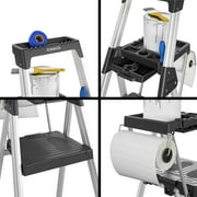 Cosco 8 Ft. Signature Series Aluminum Folding Step Ladder 300 Lb. Type IA (12 Ft. Max Reach)