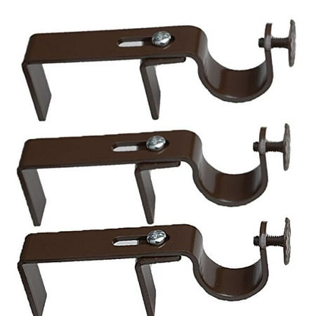 NoNo Bracket - Outside Mounted Blinds Curtain Rod Bracket Attachment (Set of