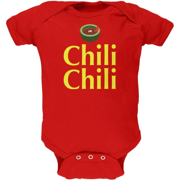 Cinco De Mayo Dilly Dilly Chili Chili Bowl Pepper Soft Baby One Piece Red 18-24 M