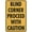 Warning Sign 5, variant on Blast Warning Hazmat Explosive Material Safety Metal Tin Sign 8"x12" - Explosion Hazard, Industrial Safety