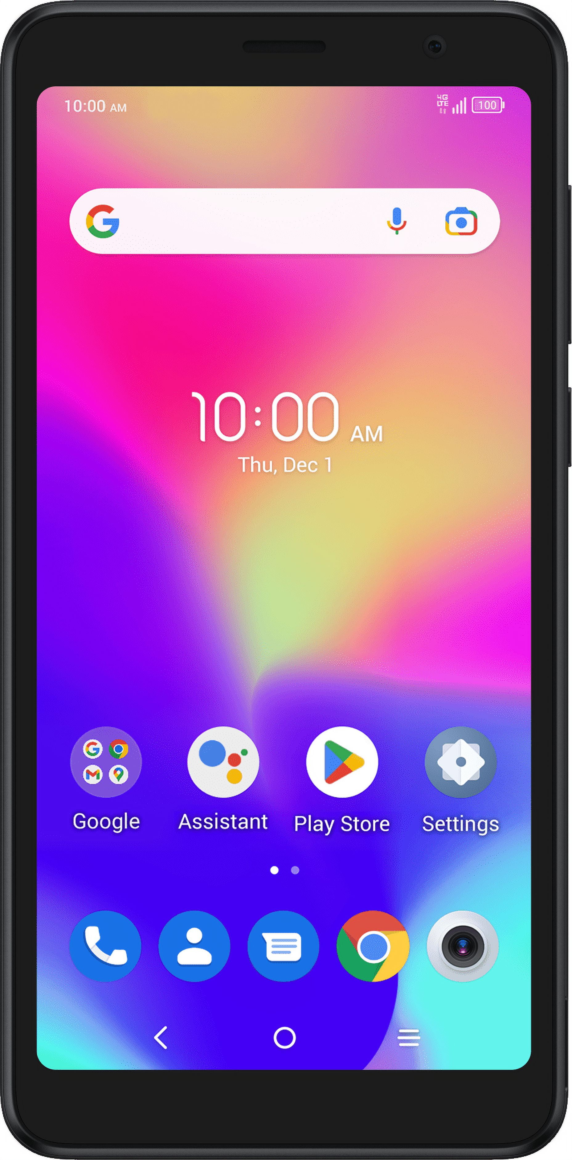 UScellular TCL Ion Z 32GB, Black Prepaid Smartphone