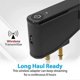 thumbnail image 3 of Bluetooth 5.3 Airplane Airline Flight Adapter A2DP Transmitter for Aonic 40 50 Wireless Noise Cance, 3 of 4