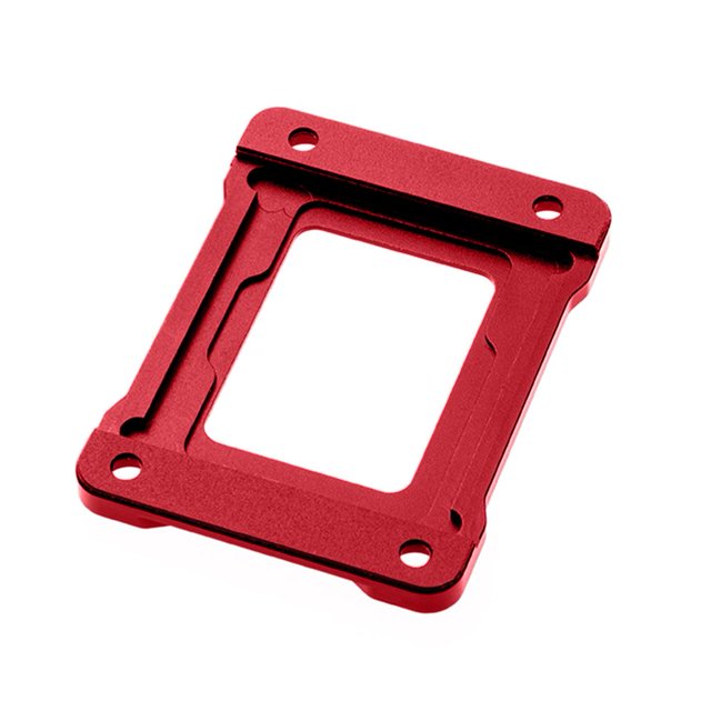 Hebilla correctora de flexión de CPU FinalCool para LGA1700-BCF Intel Gen12 (rojo)